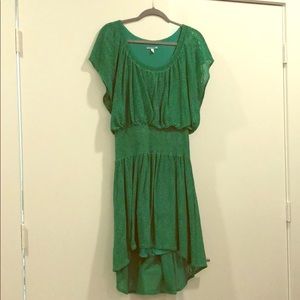 Leifnotes green dress